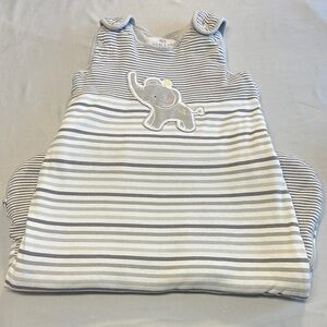 🐥 Dylan & Abby - 2.4 TOG Striped Elephant Kids Pajama Sleep Sack